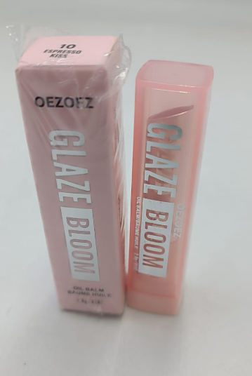 Glossy Hydrating Lip Balm - Elevate Your Lip Care with OEZOEZ Glaze Bloom Oil Balm in Espresso 10 for UAE Beauty - DILMIR