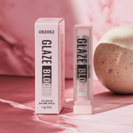 Glossy Hydrating Lip Balm - Elevate Your Lip Care with OEZOEZ Glaze Bloom Oil Balm in Espresso for UAE Beauty - DILMIR