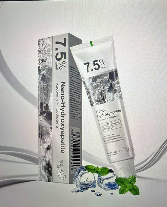 7.5% Nano Hydroxyapatite Fluoride Toothpaste for Teeth Whitening – DILMIR
