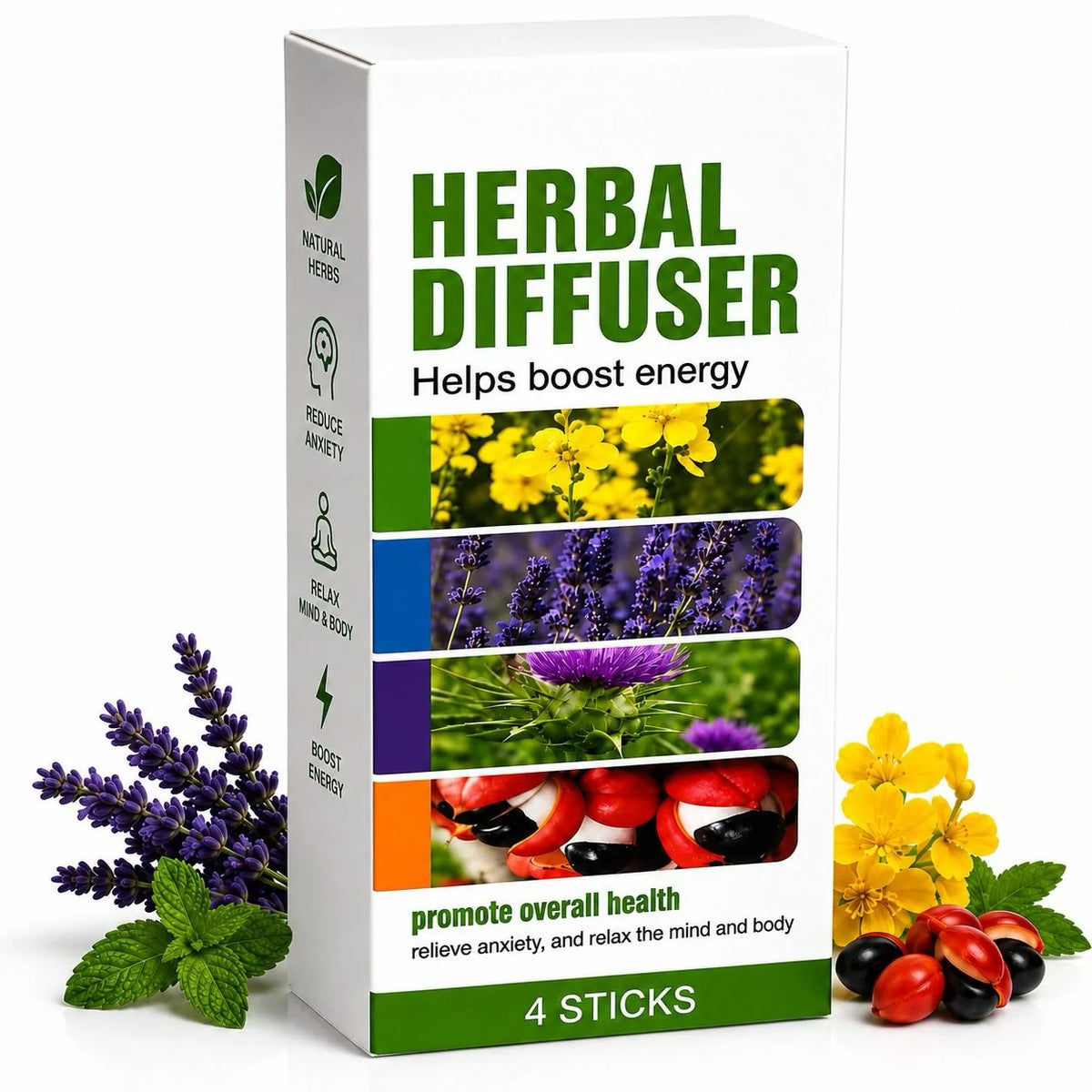 Herbal Diffuser (Pack of 4) - DILMIR