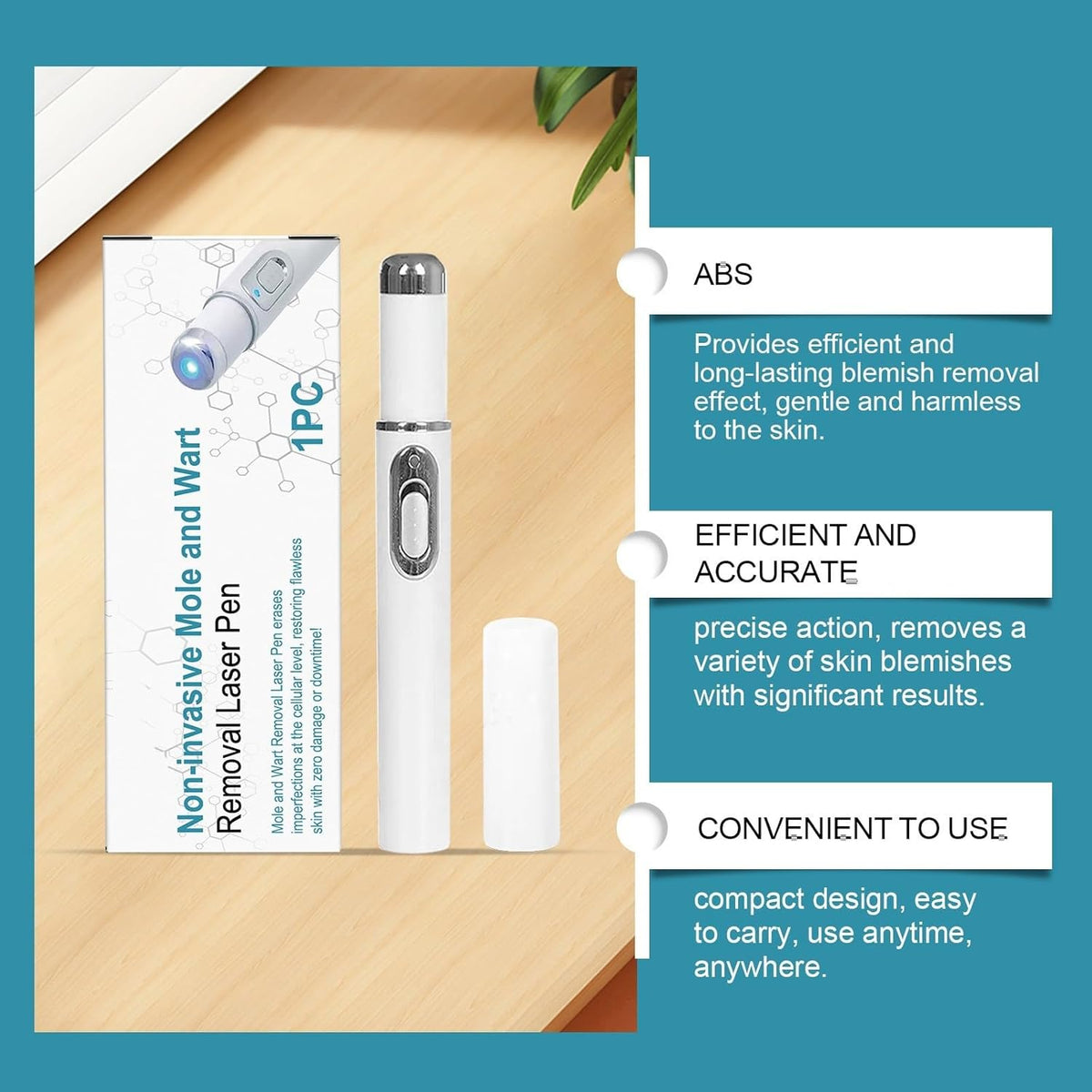 Xorita Non-Invasive Mole and Wart Removal Pen